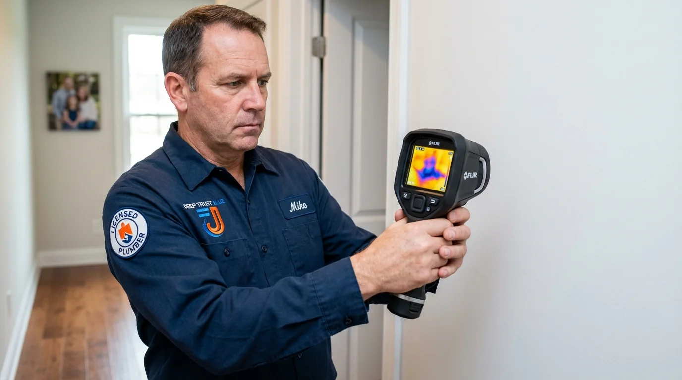 Thermal imaging leak detection by Johns Plumbing LLC in Tombstone